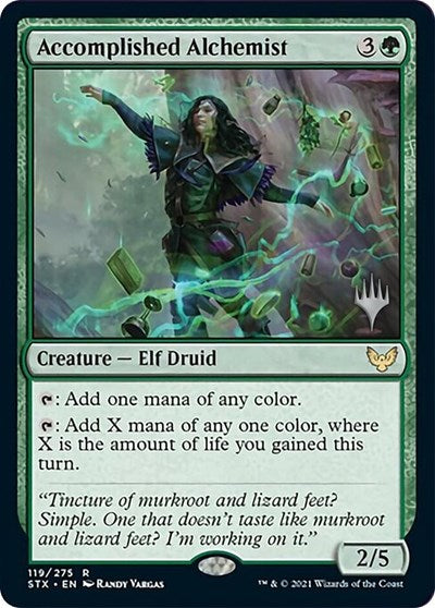 Accomplished Alchemist (Promo Pack) [Strixhaven: School of Mages Promos] | Good Games North