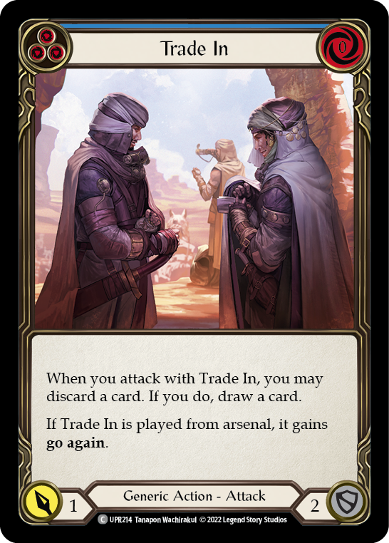 Trade In (Blue) [UPR214] (Uprising) | Good Games North