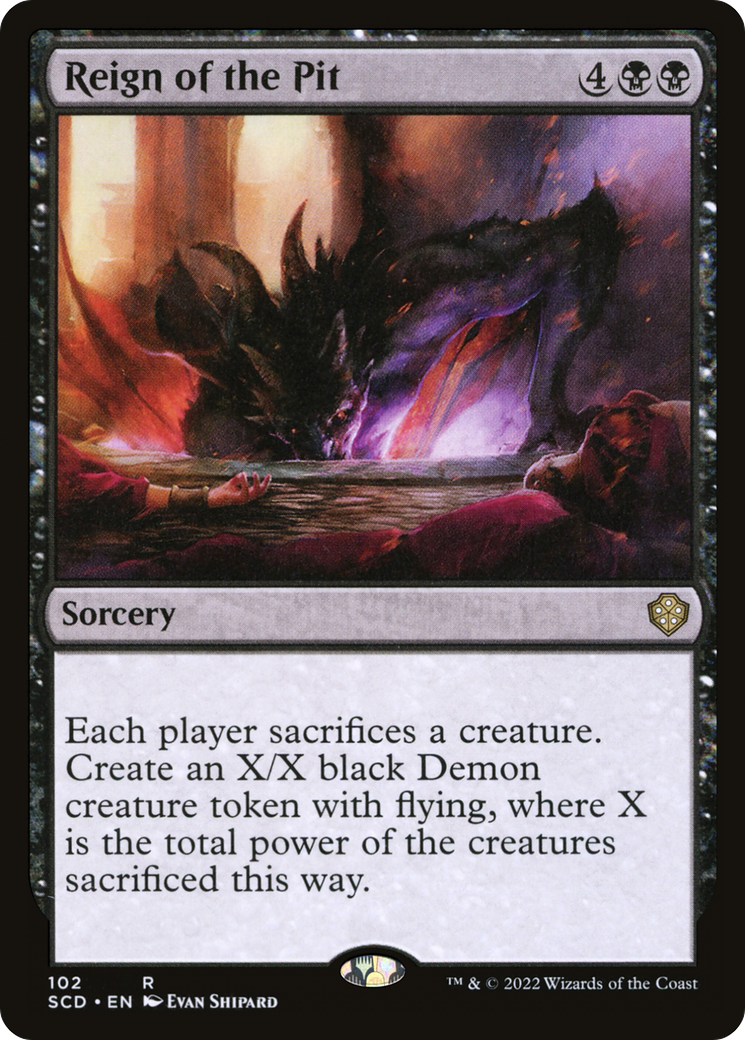 Reign of the Pit [Starter Commander Decks] | Good Games North