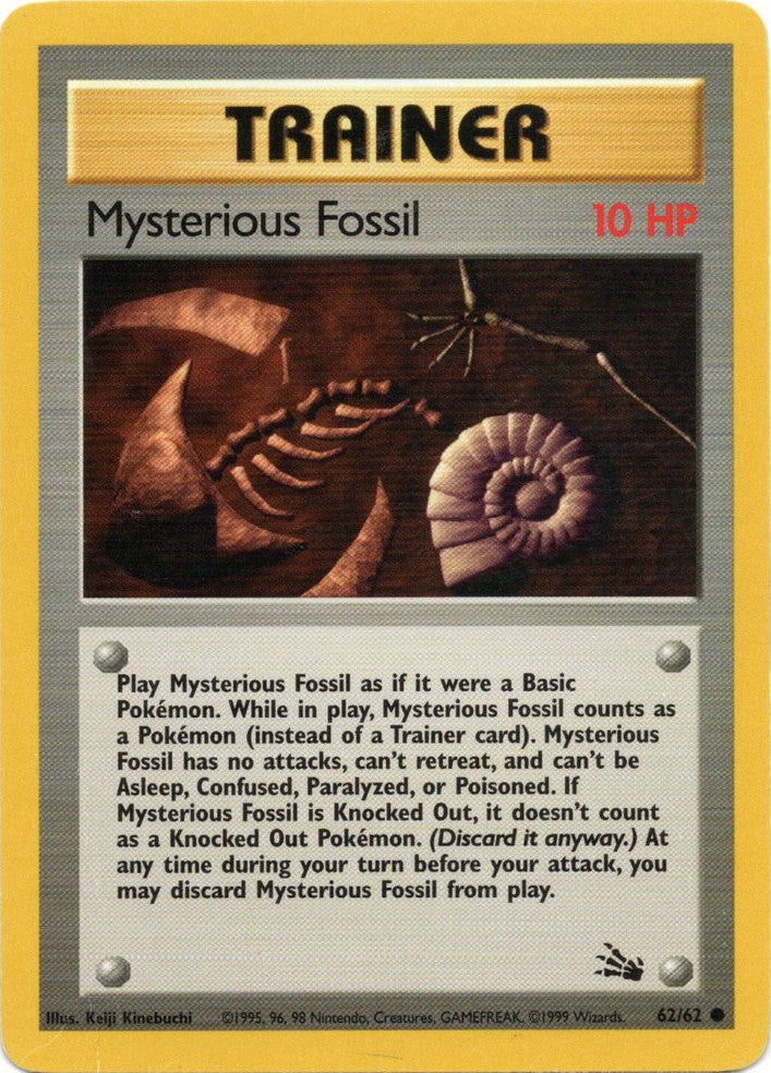 Mysterious Fossil (62/62) [Fossil Unlimited] | Good Games North