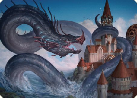 Tolarian Terror Art Card [Dominaria United Art Series] | Good Games North