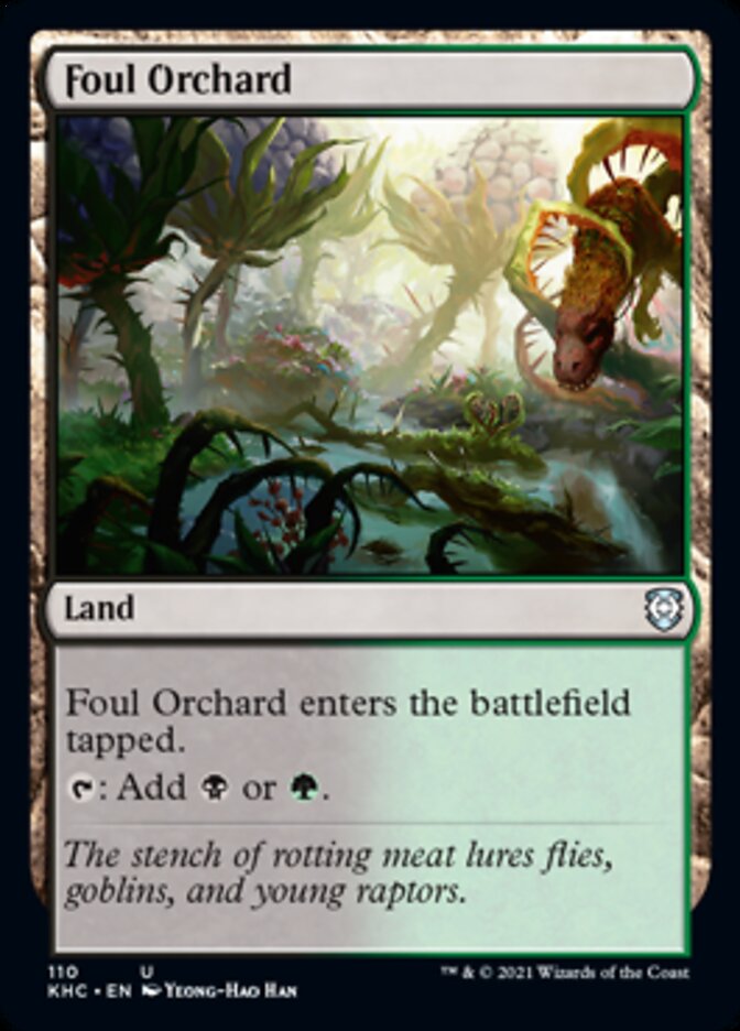 Foul Orchard [Kaldheim Commander] | Good Games North