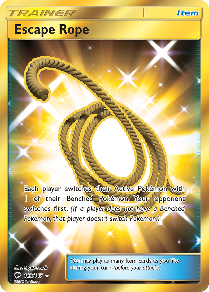 Escape Rope (163/147) [Sun & Moon: Burning Shadows] | Good Games North