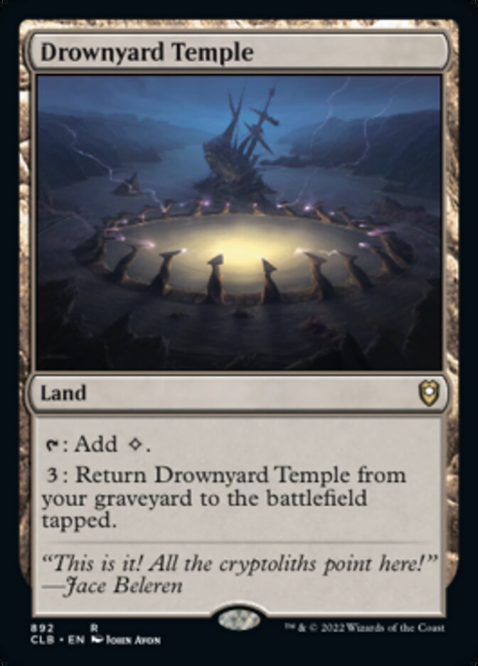 Drownyard Temple [Commander Legends: Battle for Baldur's Gate] | Good Games North
