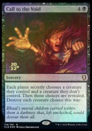 Call to the Void [Commander Legends: Battle for Baldur's Gate Prerelease Promos] | Good Games North