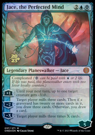 Jace, the Perfected Mind [Phyrexia: All Will Be One Prerelease Promos] | Good Games North