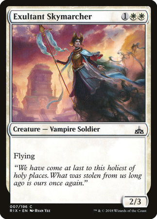 Exultant Skymarcher [Rivals of Ixalan] | Good Games North
